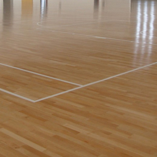 武汉双龙骨实木篮球运动木地板厂家